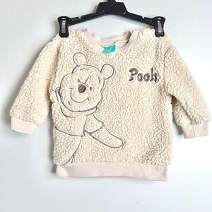 Disney Baby Winnie the Pooh Sherpa Pullover Sweatshirt - Infant, Kids 18M